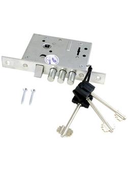 Замок врезной BORDER ЗВ 9-6/13 77316, б/о, м/о 55 мм