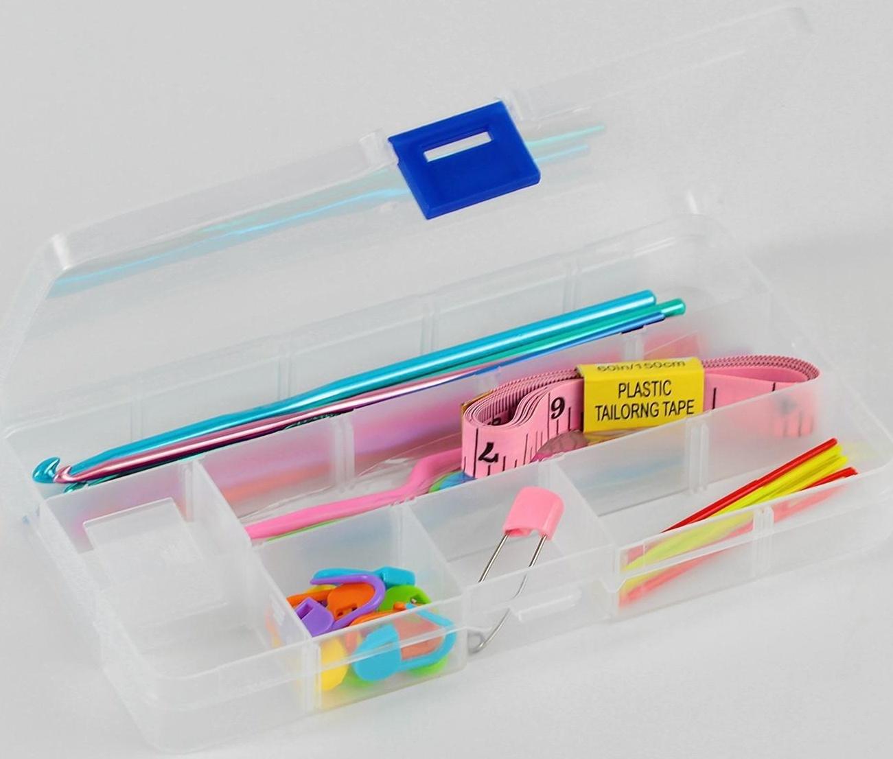 Набор для вязания, 28 предметов, в футляре