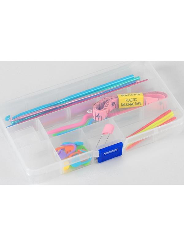 Набор для вязания, 28 предметов, в футляре