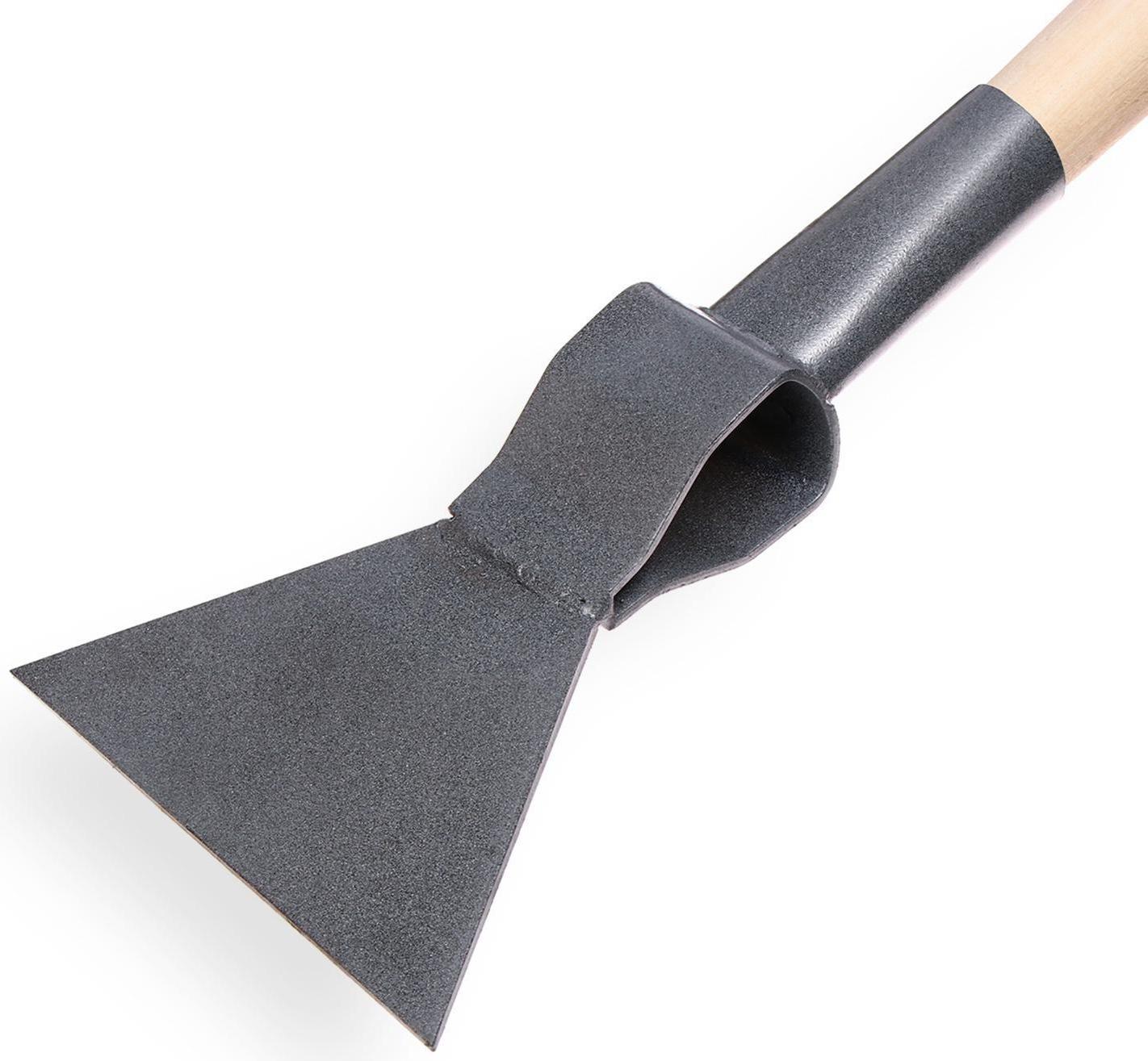 Ледоруб, ширина 15 см, с деревянным черенком, Б-3, цвет МИКС