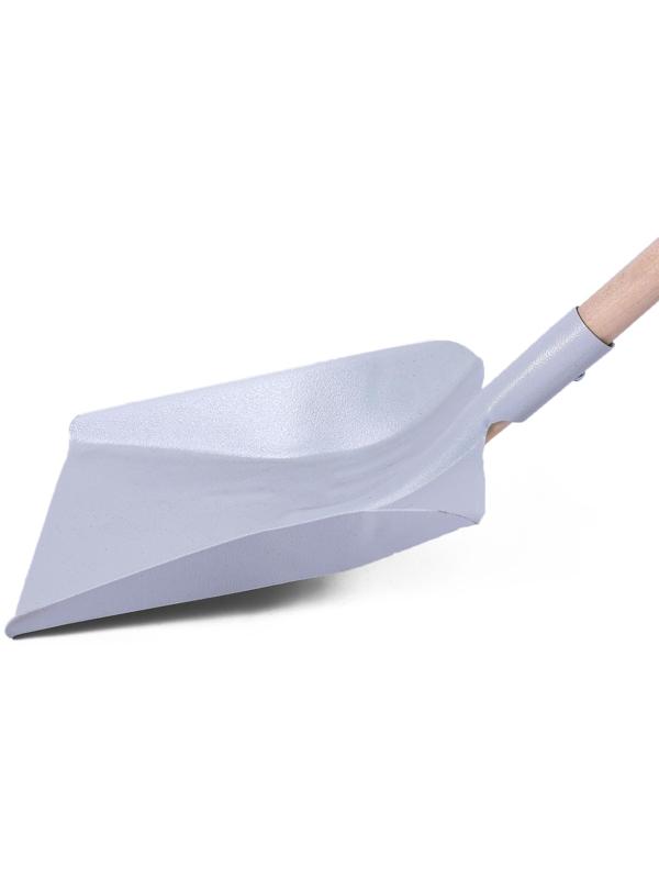 Лопата оцинкованная детская, ковш 215 × 240 мм, с деревянным черенком, цвет МИКС