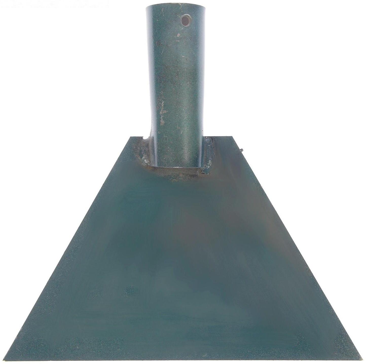 Скребок, ширина 19 см, без черенка, тулейка 30 мм