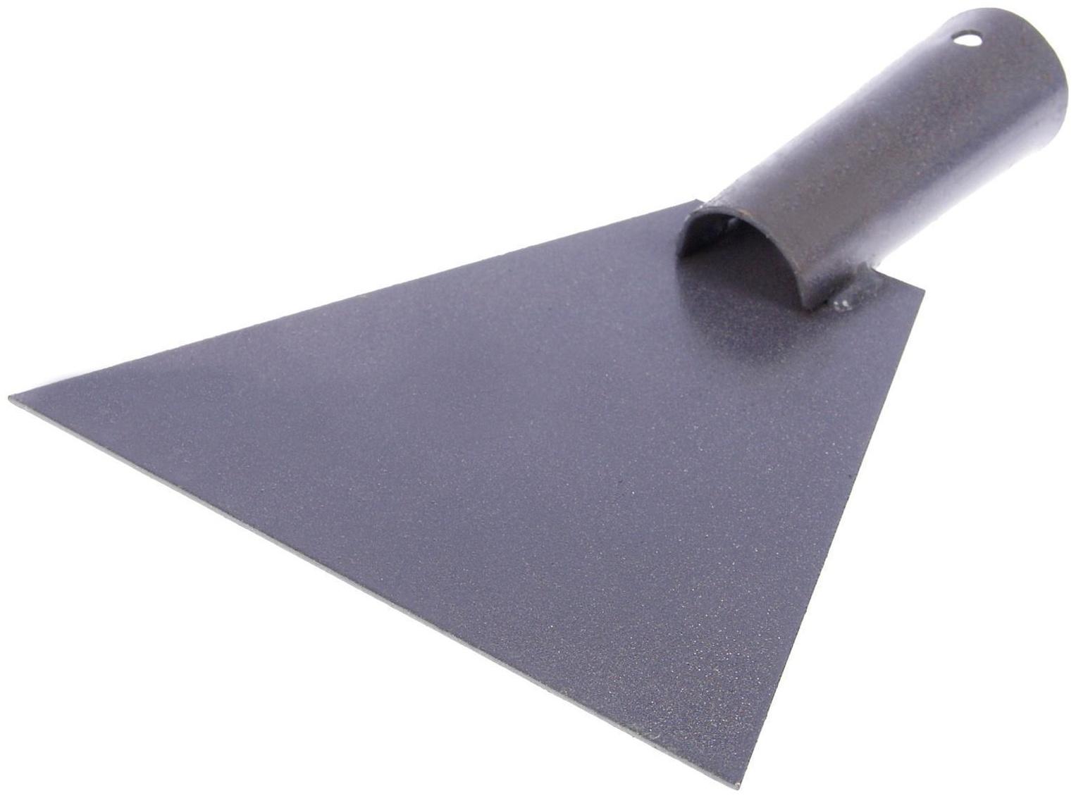 Скребок, ширина 15 см, без черенка, тулейка 30 мм, цвет МИКС