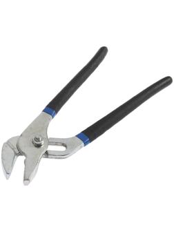 Клещи переставные ТУНДРА, обрезиненные рукоятки, 200 мм
