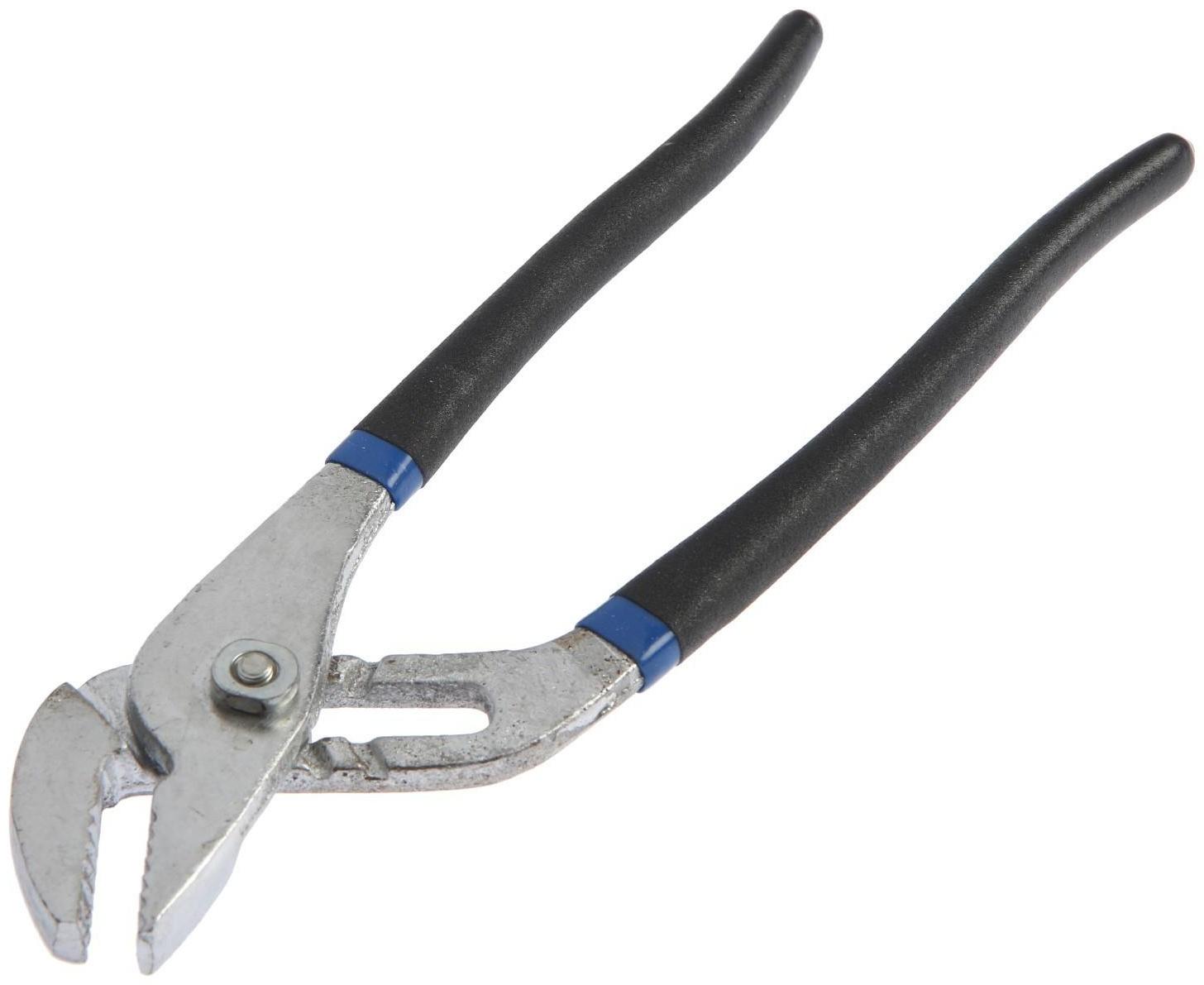 Клещи переставные ТУНДРА, обрезиненные рукоятки, 250 мм