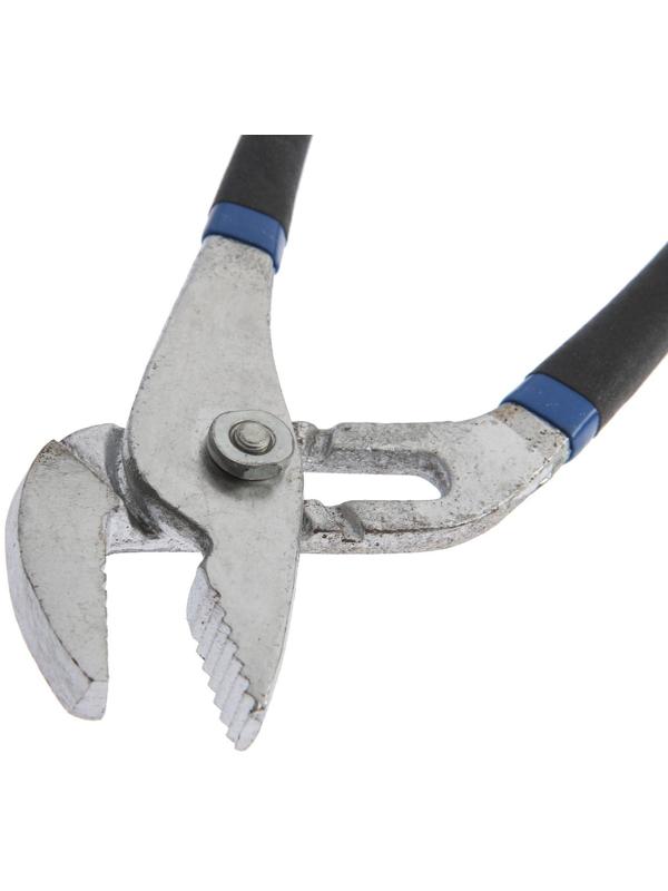 Клещи переставные ТУНДРА, обрезиненные рукоятки, 250 мм