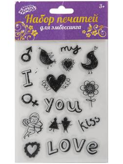 Набор печатей для эмбоссинга №31