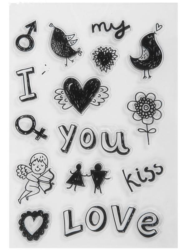 Набор печатей для эмбоссинга №31