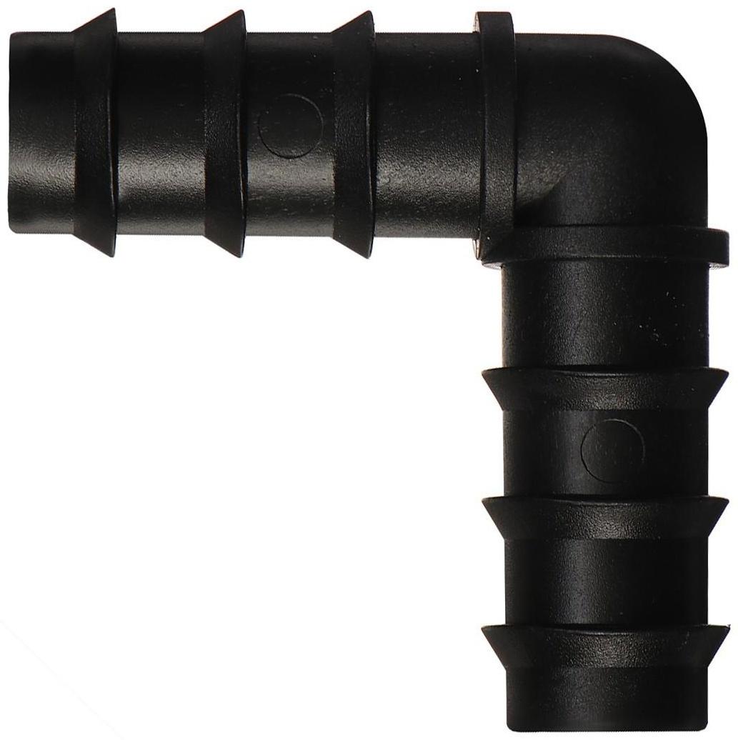 Соединитель угловой, L-образный, для шланга 3/4