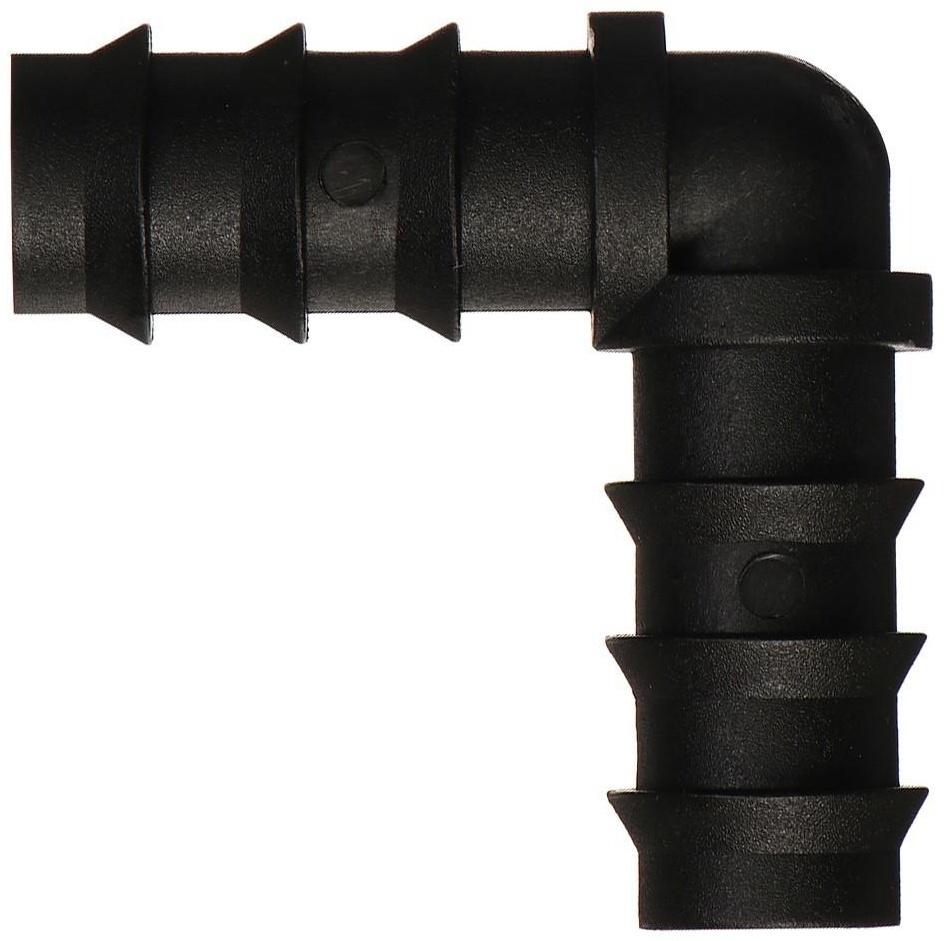 Соединитель угловой, L-образный, для шланга 1/2