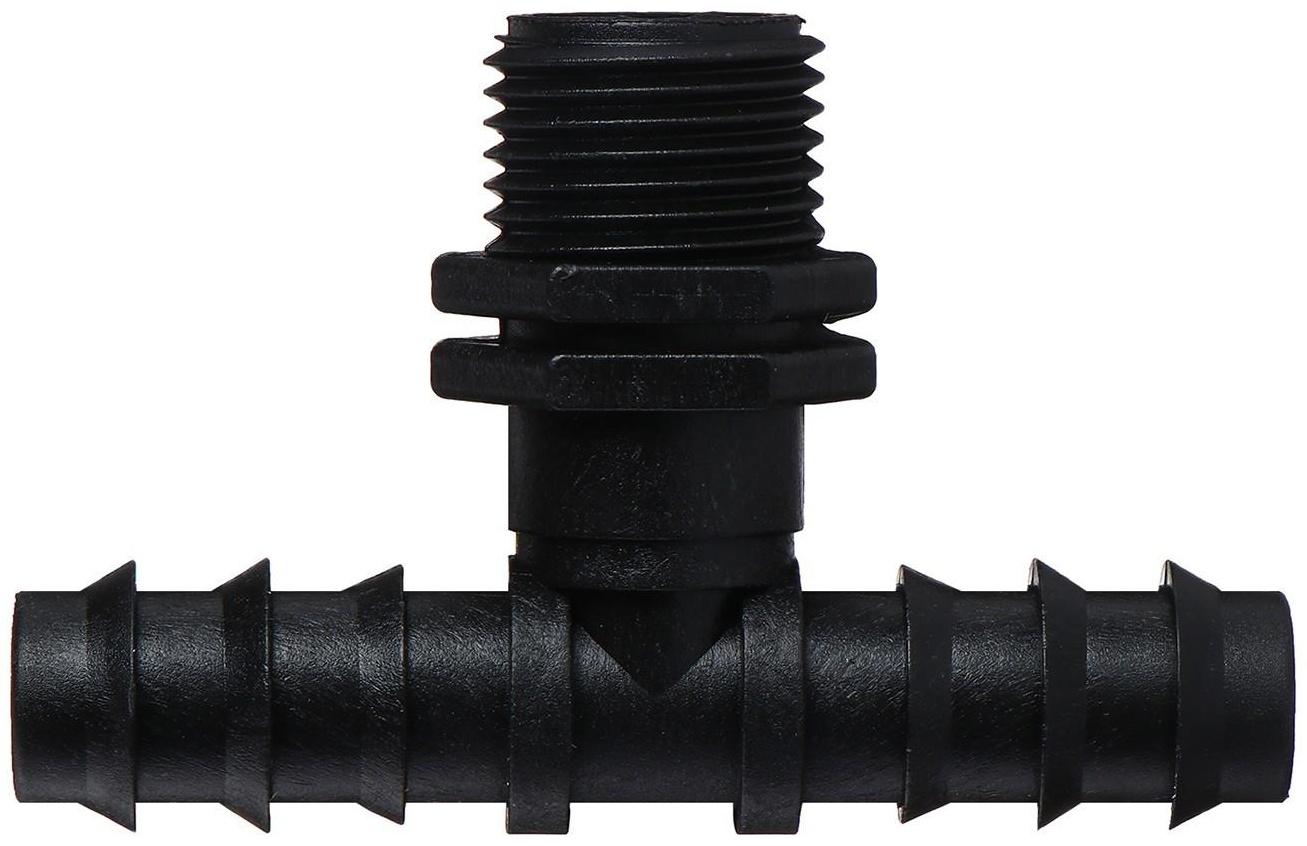 Тройник Т-образный, наружная резьба 1/2