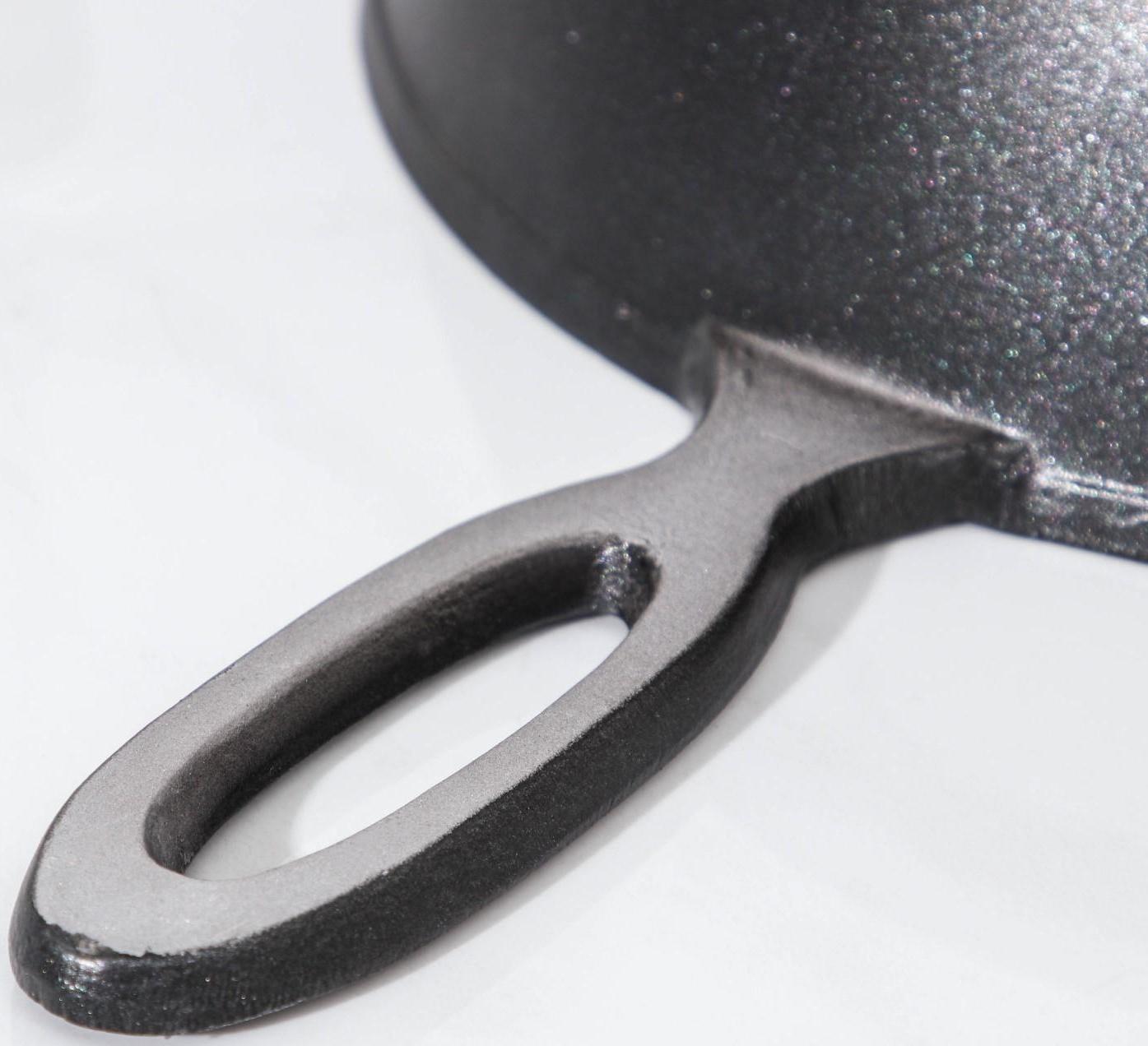 Сковорода «Сотейник», d=24 см, алюминиевая ручка, антипригарное покрытие, цвет чёрный