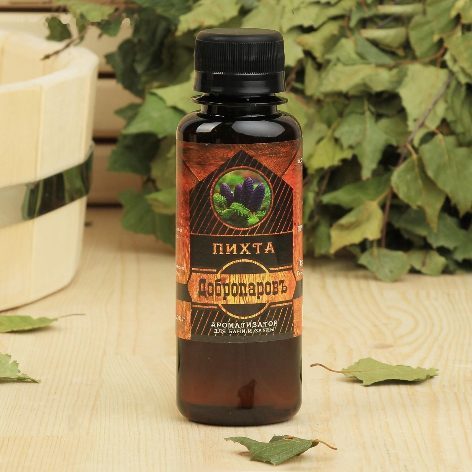 Ароматическая смесь для бани и ванны «Пихта», натуральная, 100 мл, 