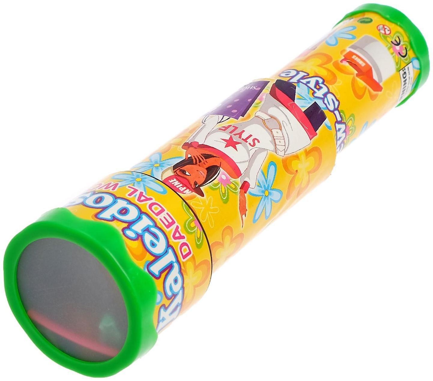 Калейдоскоп «Приключения», 13 см, МИКС