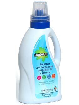 Жидкость для дачного туалета, выгребных ям и биотуалета «Девон-Н», концентрат, 1 л