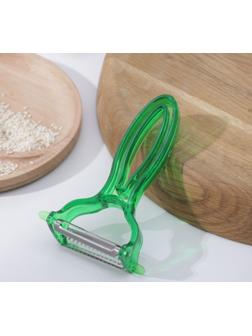 Овощечистка многофункциональная, 6,5×11,5 см, цвет МИКС