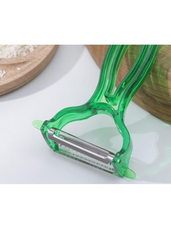 Овощечистка многофункциональная, 6,5×11,5 см, цвет МИКС