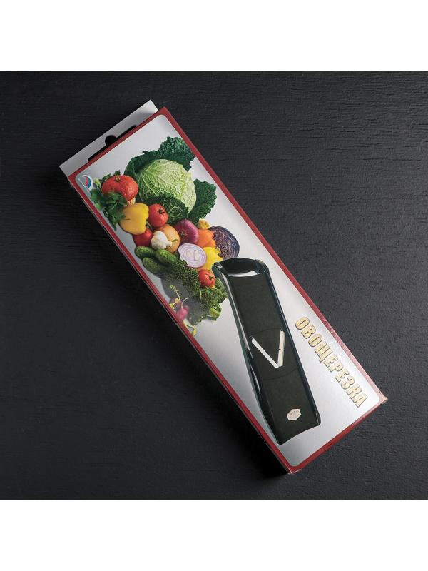 Овощерезка, с 7 насадками, цвет чёрный, 37,5 см