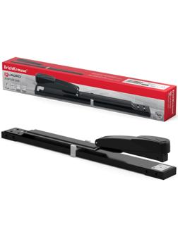 Степлер брошюровочный ErichKrause № 24/6 и 26/6, до 30 листов, на 2 типа скрепления, чёрный