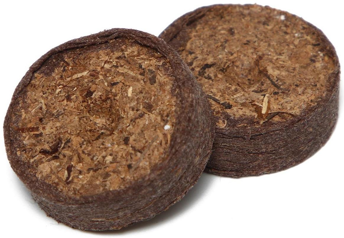 Таблетки торфяные, d = 2.7 см, с оболочкой, набор 12 шт.