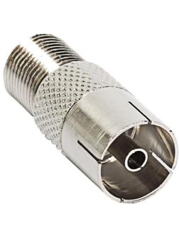 Переходник Proconnect 05-4302-4-9, гнездо F - гнездо TV, упаковка 5 шт