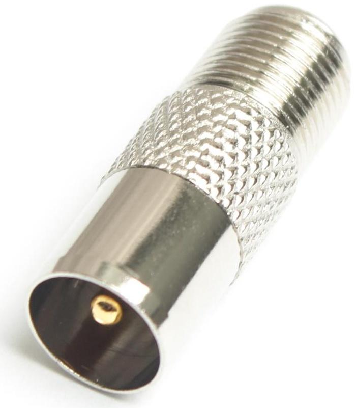 Переходник Proconnect 05-4303-4-9, гнездо F - штекер TV, упаковка 5 шт