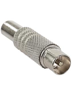 Штекер Proconnect 05-2011-4-7, TV, никель с пружиной