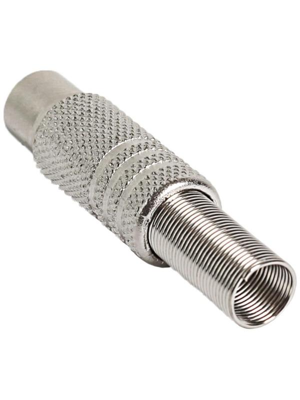 Штекер Proconnect 05-2011-4-7, TV, никель с пружиной