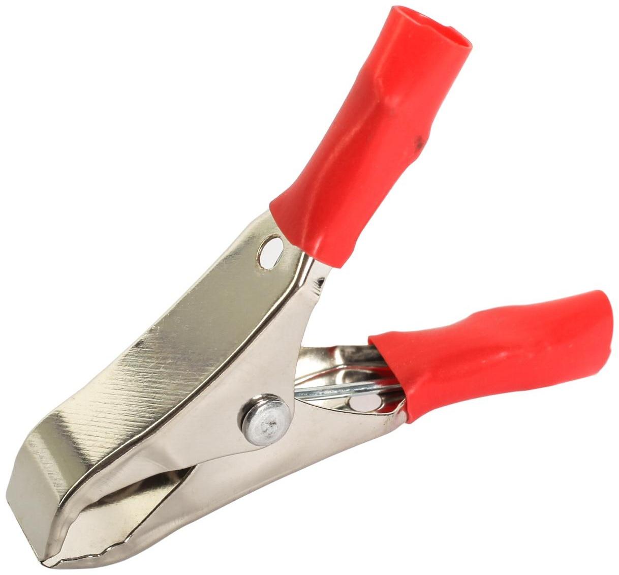 Зажим Rexant 16-0012, крокодил, 50 мм, 10 А, МИКС