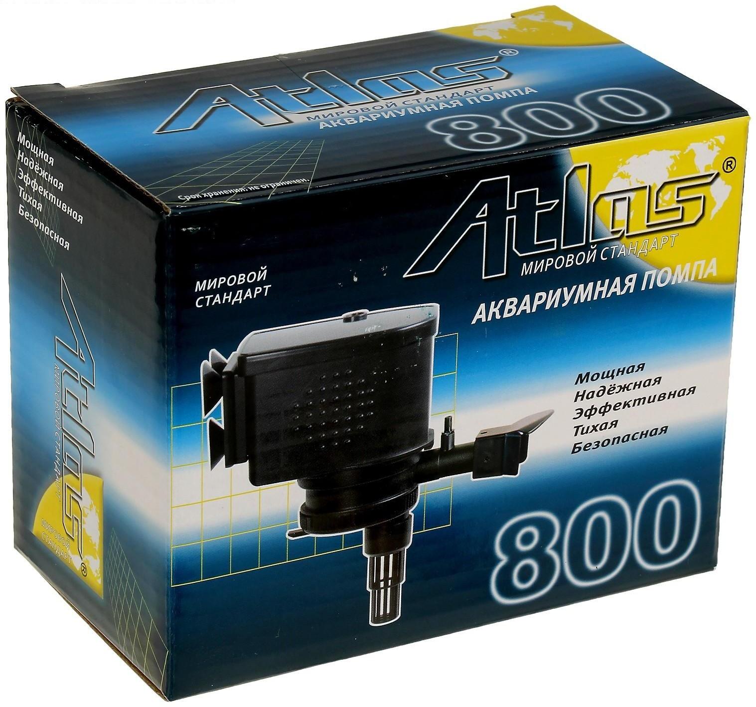 Помпа водяная KW Atlas AT-800, 6,6 Вт, 440 л/ч, высота 0.7 м, с регулятором