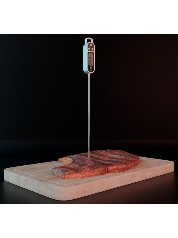 Термометр для пищи электронный на батарейках