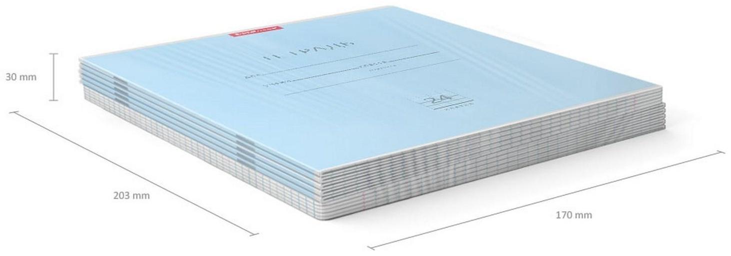 Тетрадь 24 листа в клетку ErichKrause 