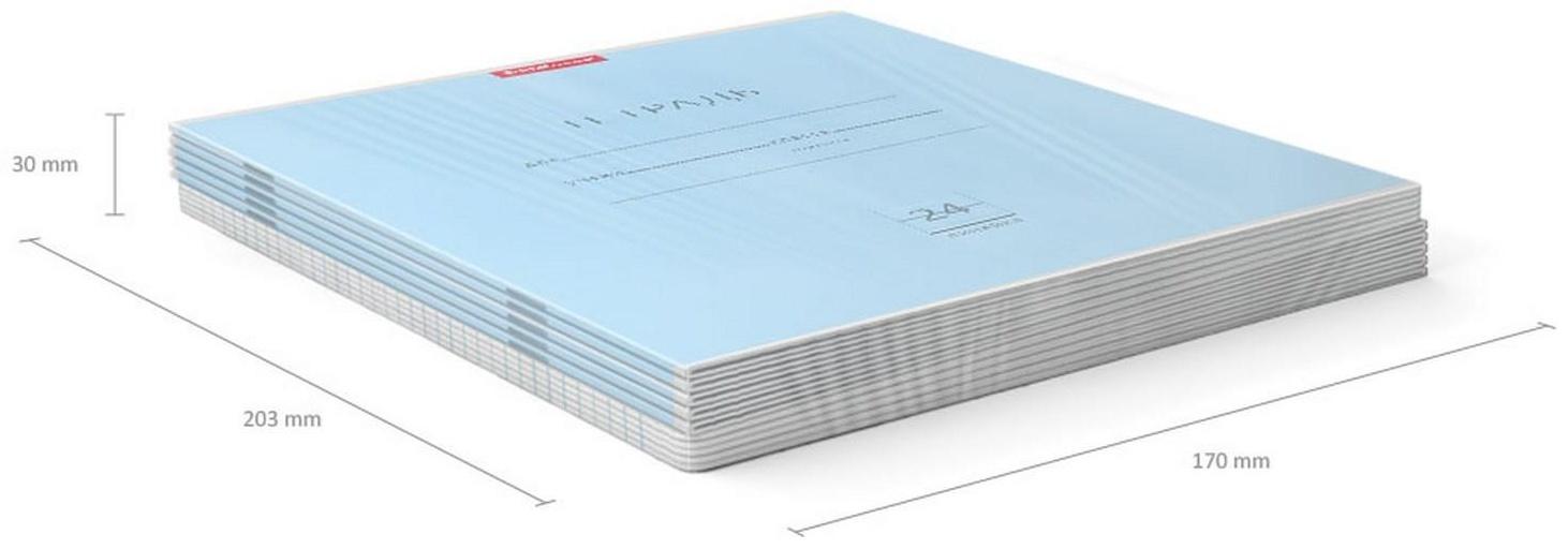 Тетрадь 24 листа в линейку ErichKrause 