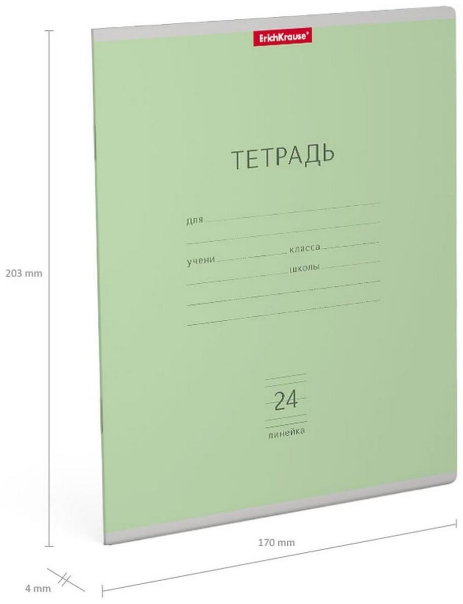 Тетради 24 листа в линейку ErichKrause 
