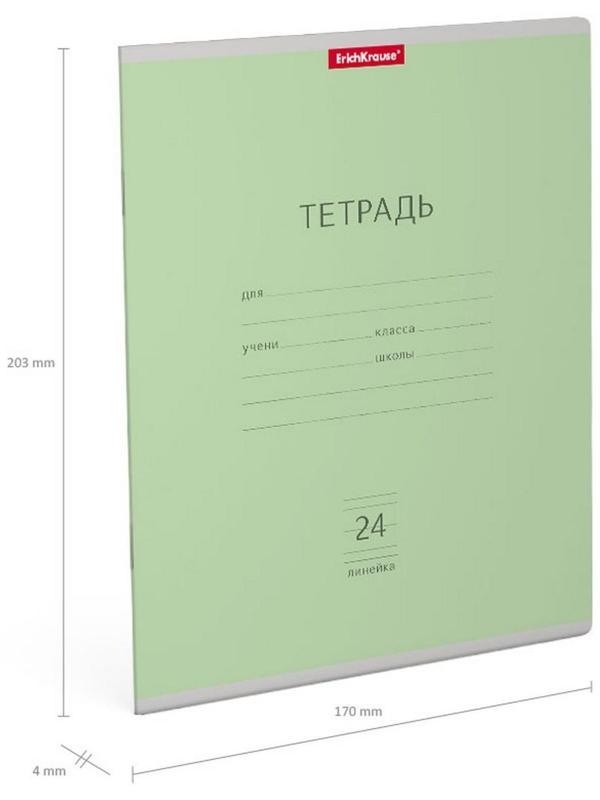 Тетради 24 листа в линейку ErichKrause 