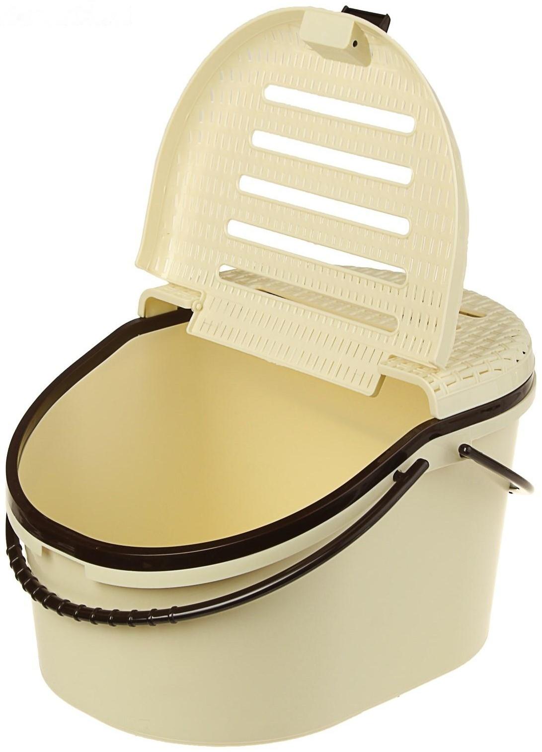 Корзина для переноски животных 45 x 37,5 x 41 см, микс цветов