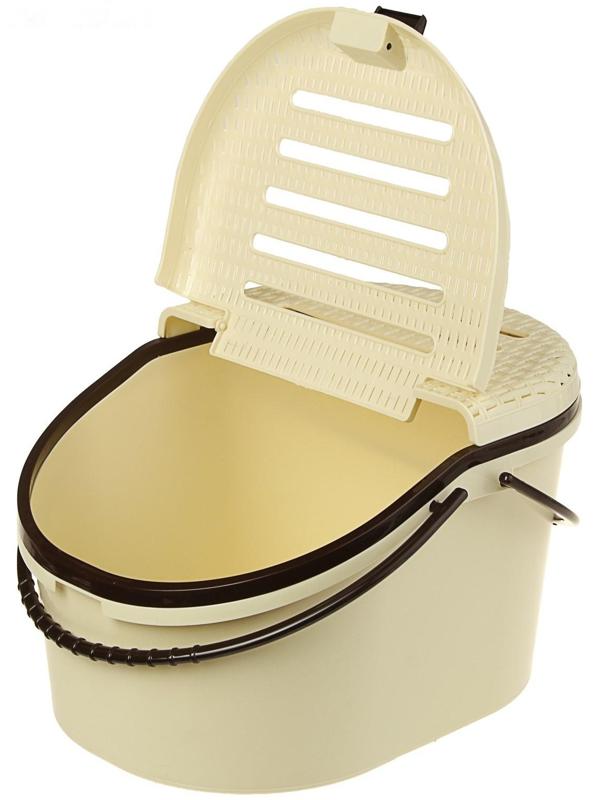 Корзина для переноски животных 45 x 37,5 x 41 см, микс цветов