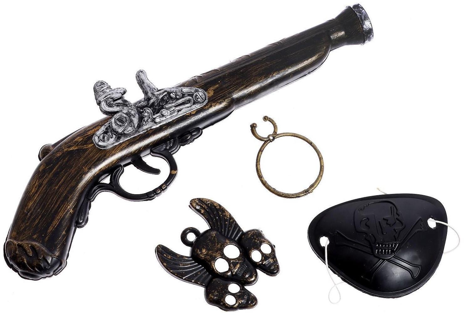 Набор пирата «Черный шторм», 4 предмета