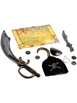 Набор пирата «Капитан Крюк», 10 предметов