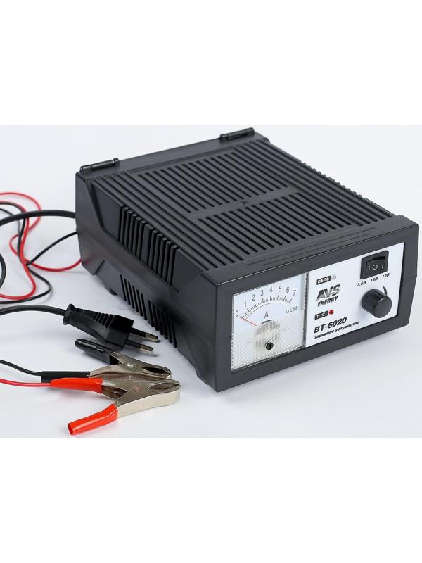 Зарядное устройство для АКБ AVS BT-6020, 7 A, 6-12 В