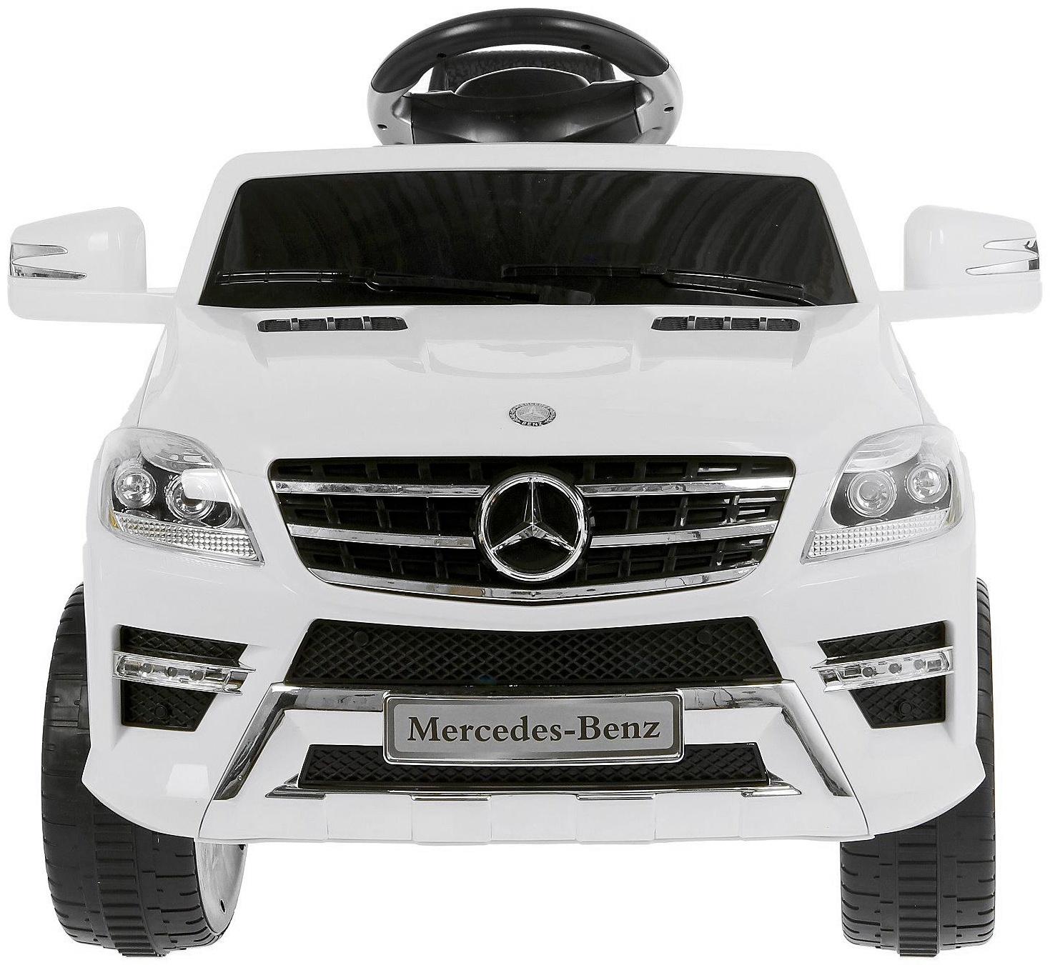 Электромобиль MERCEDES-BENZ ML350, с радиоуправлением, свет и звук, цвет белый