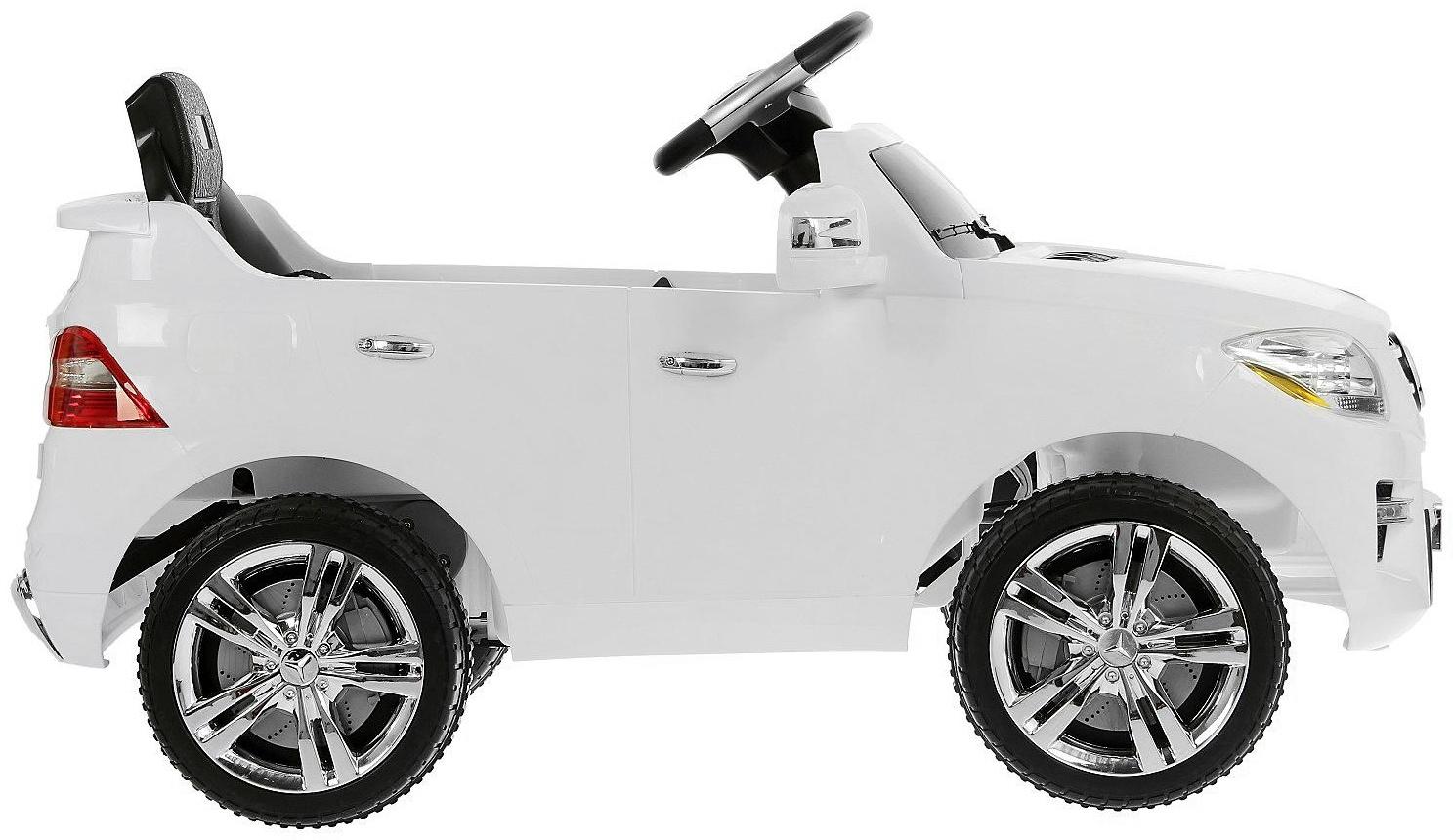 Электромобиль MERCEDES-BENZ ML350, с радиоуправлением, свет и звук, цвет белый