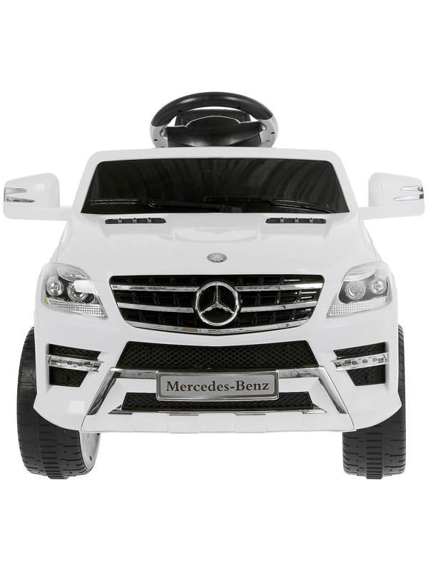 Электромобиль MERCEDES-BENZ ML350, с радиоуправлением, свет и звук, цвет белый