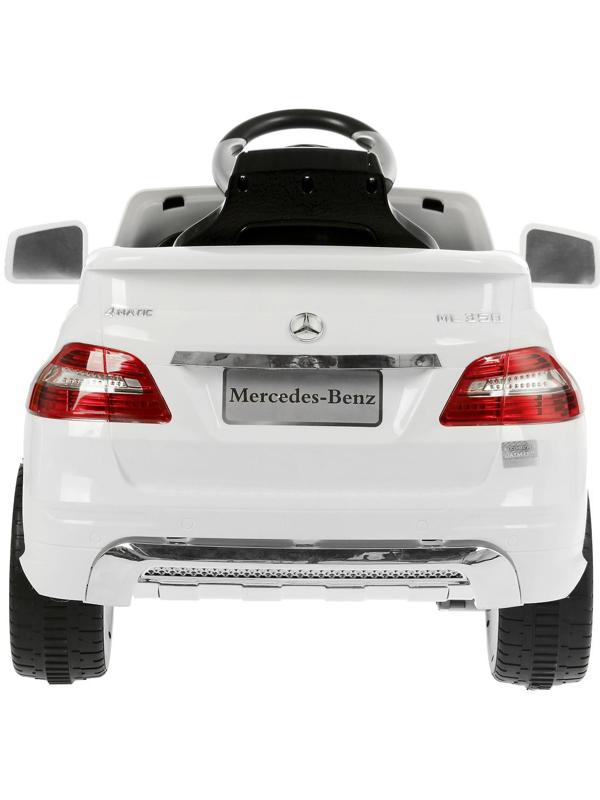Электромобиль MERCEDES-BENZ ML350, с радиоуправлением, свет и звук, цвет белый