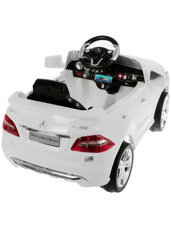 Электромобиль MERCEDES-BENZ ML350, с радиоуправлением, свет и звук, цвет белый