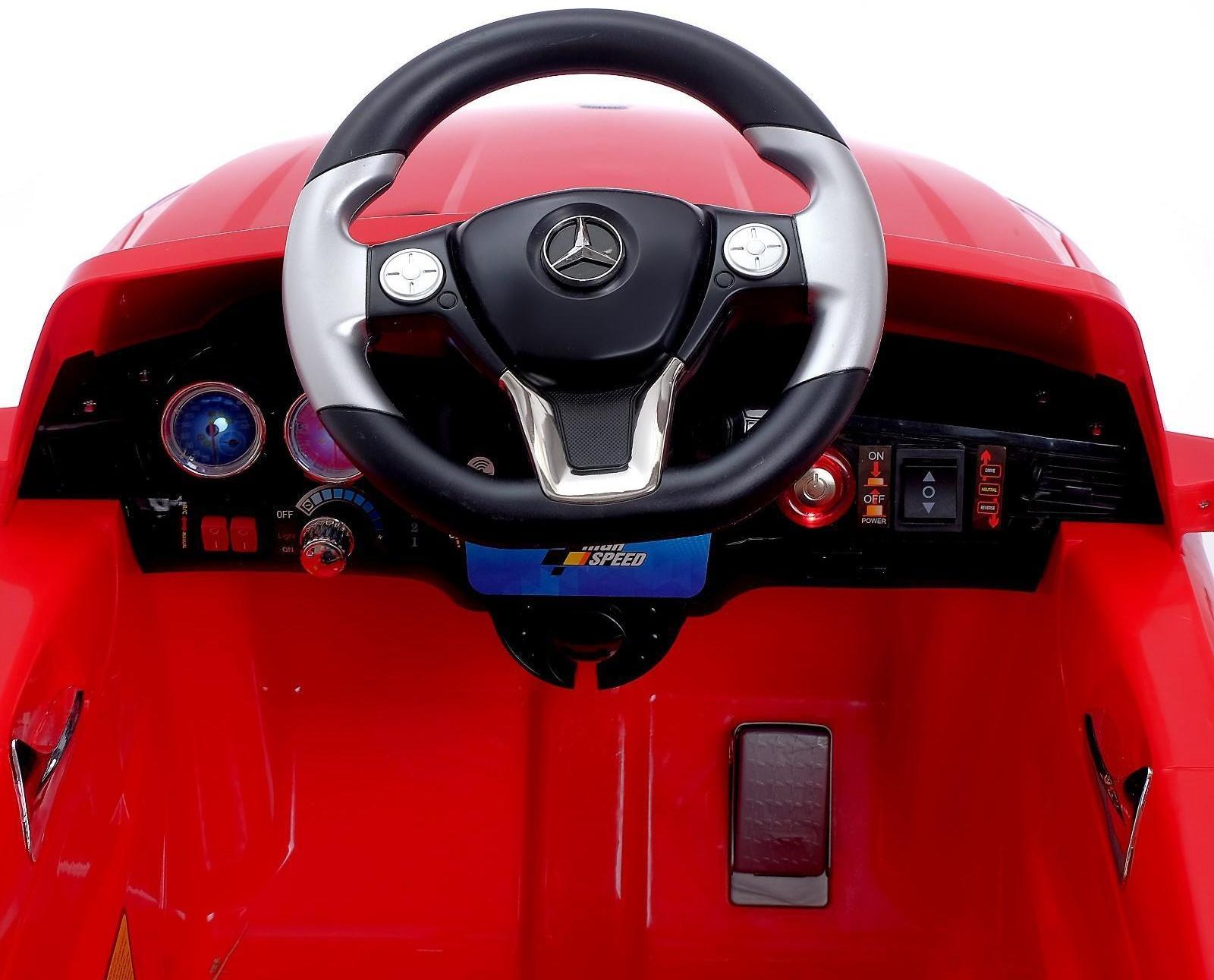 Электромобиль MERCEDES-BENZ ML350, с радиоуправлением, свет и звук, цвет красный