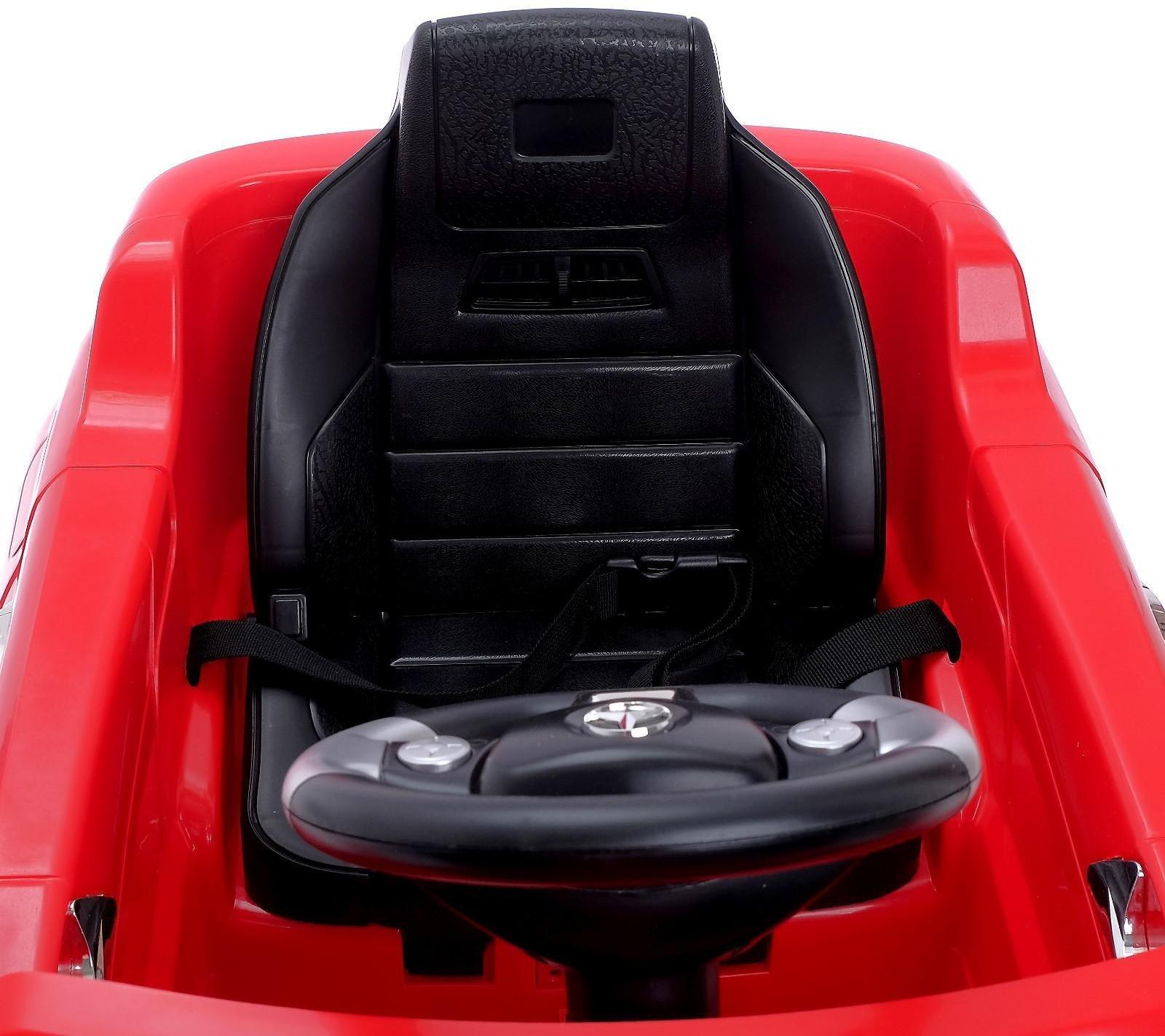 Электромобиль MERCEDES-BENZ ML350, с радиоуправлением, свет и звук, цвет красный