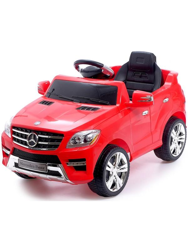 Электромобиль MERCEDES-BENZ ML350, с радиоуправлением, свет и звук, цвет красный