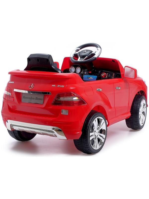 Электромобиль MERCEDES-BENZ ML350, с радиоуправлением, свет и звук, цвет красный