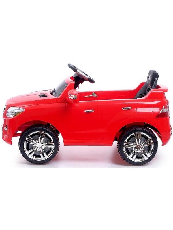 Электромобиль MERCEDES-BENZ ML350, с радиоуправлением, свет и звук, цвет красный